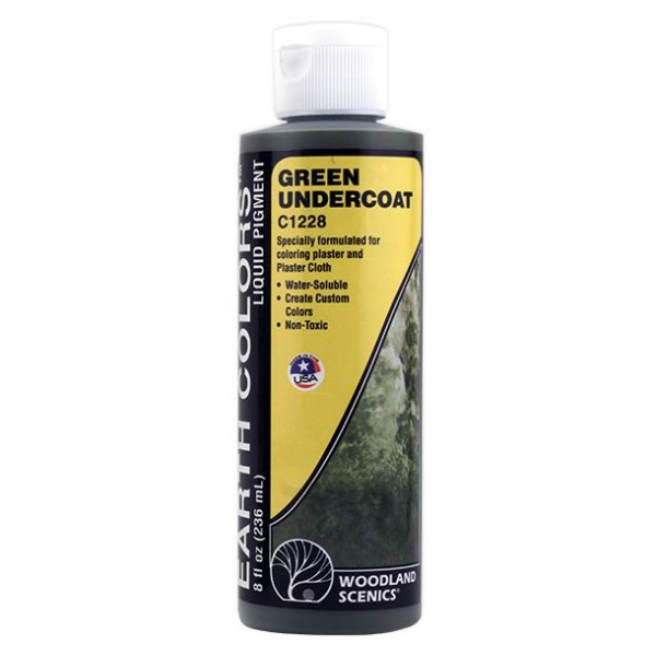 Woodland Scenics Terrian Paint Green Undercoat